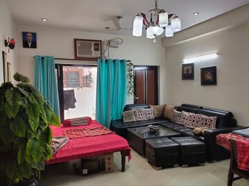 Living Room in 2 BHK Builder Floor at Palam Vihar Residents Association, Palam Vihar – for Rent