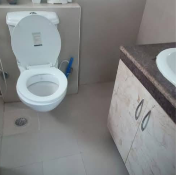 Bathroom in 3 BHK Apartment at Supertech Cape Town, Sector 74 – for Rent