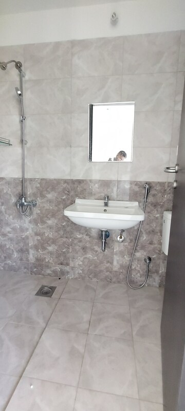 Bathroom in 3 BHK Apartment at Sargam CHS Nanded, Sinhagad Road – for Sale