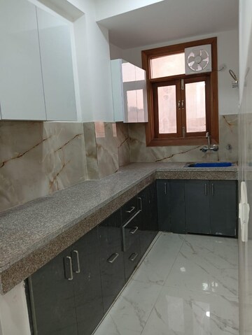 Kitchen in 2 BHK Builder Floor at Saket – for Rent