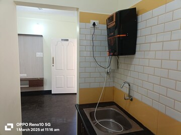 Kitchen in 1 BHK Builder Floor at Hsr Layout – for Rent