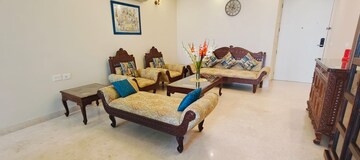 Living Room in 3 BHK Apartment at GLS Avenue 51, Sector 92 – for Rent