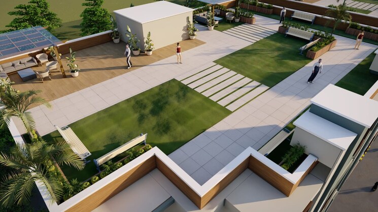 Balcony, vihaan-wisteria 2 Bedroom 1100 Sq.Ft. Builder Floor In Sector 1 Greater Noida Greater Noida 8322748