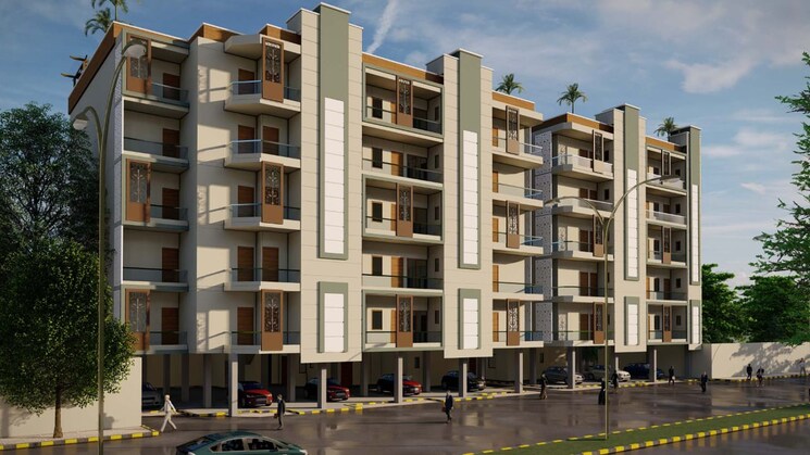 Exterior View, vihaan-wisteria 2 Bedroom 1100 Sq.Ft. Builder Floor In Sector 1 Greater Noida Greater Noida 8322748
