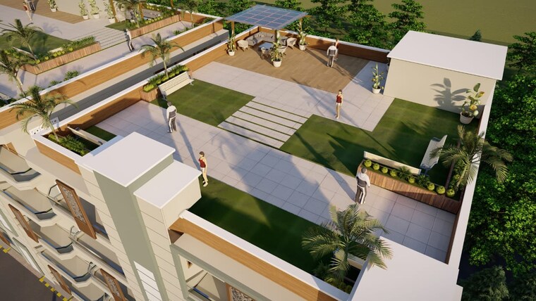 Master Bedroom, vihaan-wisteria 2 Bedroom 1100 Sq.Ft. Builder Floor In Sector 1 Greater Noida Greater Noida 8322748