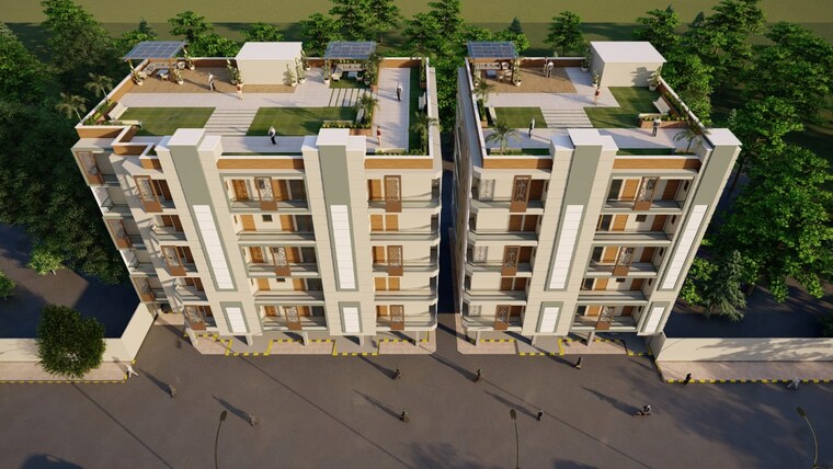 Exterior View, vihaan-wisteria 2 Bedroom 1100 Sq.Ft. Builder Floor In Sector 1 Greater Noida Greater Noida 8322748