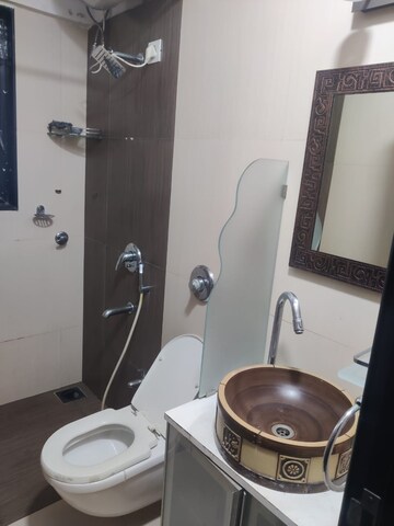 Bathroom in 2 BHK Apartment at Blue Mountains, Malad East – for Rent