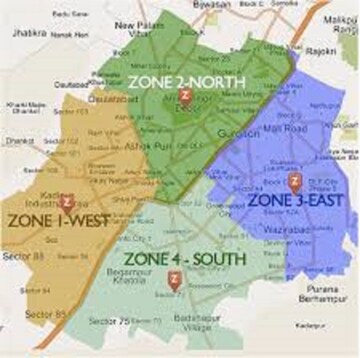  Plot – Map Location View at Raheja Aranya City, Sohna Sector 14 - for Sale