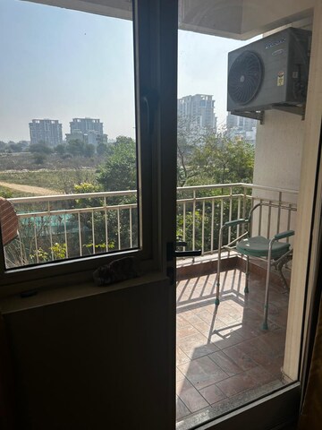 Balcony in 2 BHK Apartment at Shree Vardhman Green Court, Sector 90 – for Rent