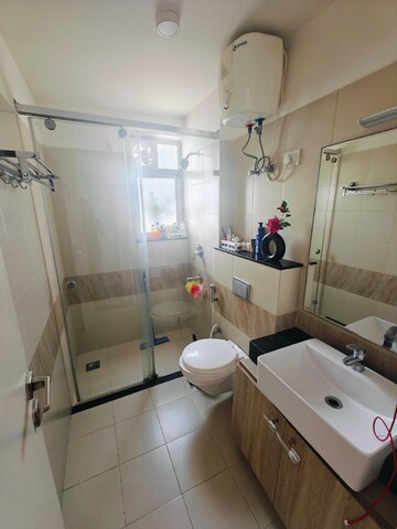 Bathroom in 3 BHK Apartment at ROF Ananda, Sector 95 – for Rent