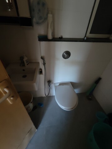 Bathroom in 2 BHK Apartment at Vasant Fiona, Pokhran Road No 2 – for Rent
