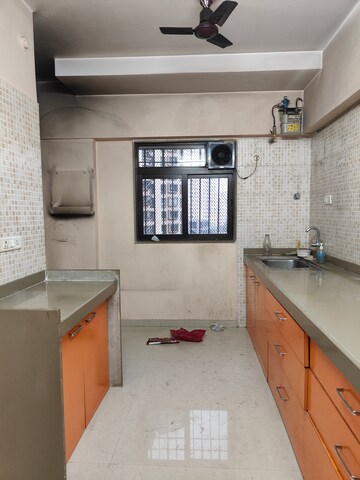 Kitchen in 2 BHK Apartment at Dosti Vijeta, Vartak Nagar – for Rent