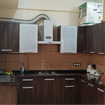 Kitchen in 2.5 BHK Apartment at Dasnac The Jewel, Sector 75 – for Rent