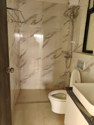 Bathroom in 2 BHK Apartment at Risland The Icon, Dhokali – for Rent