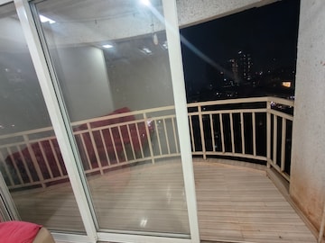 Balcony in 2 BHK Apartment at STG Atlantis, Panch Pakhadi – for Rent
