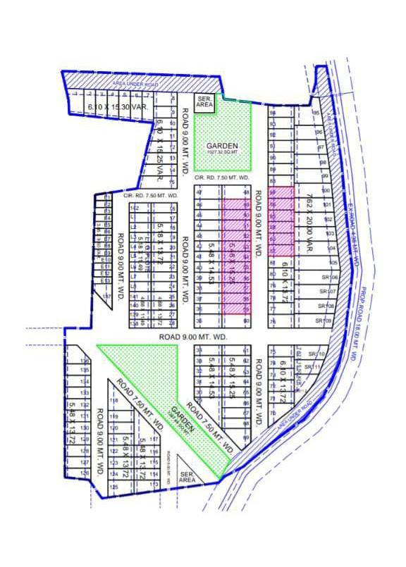 Plot For Sale in Surya Town 