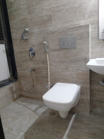 Bathroom in 2 BHK Apartment at Kanakia Spaces Sevens, Andheri East – for Rent