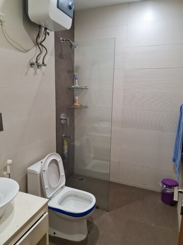 Bathroom in 3 BHK Builder Floor at Sushant Vyapaar Kendra, Sector 43 – for Rent