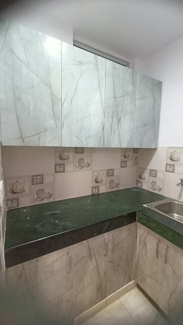 Kitchen in 1 BHK Builder Floor at Malviya Nagar – for Rent