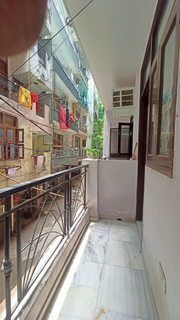 Balcony in 1 BHK Builder Floor at Malviya Nagar – for Rent