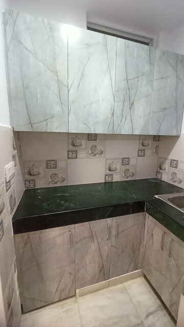 Kitchen in 1 BHK Builder Floor at Malviya Nagar – for Rent