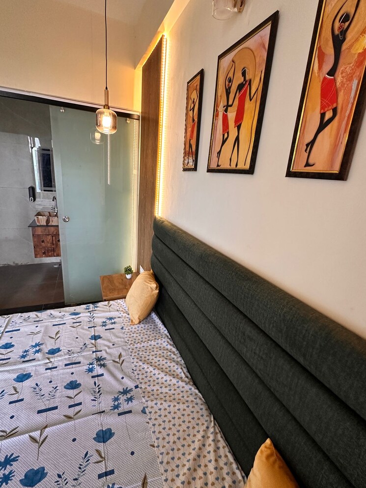 Bedroom, upsidc site b 3 Bedroom 1550 Sq.Ft. Builder Floor In Upsidc Site B Greater Noida 8323196