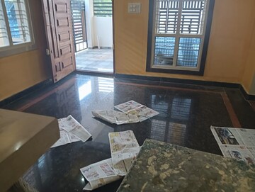 Living Room in 2 BHK Builder Floor at Nri Layout – for Rent