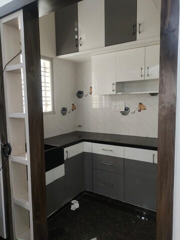 Kitchen in 2 BHK Builder Floor at Ramamurthy Nagar – for Rent