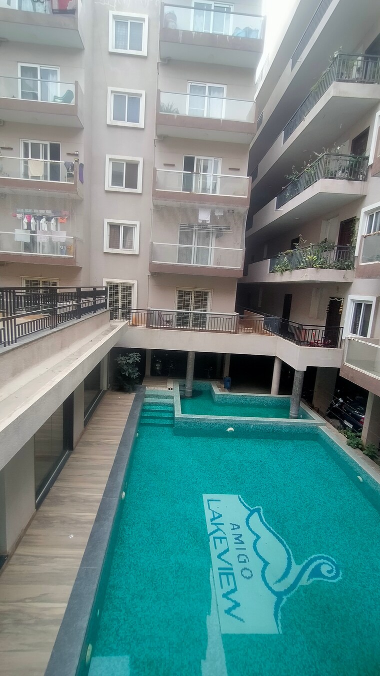 Kitchen, amigo-lake-view 3 Bedroom 1600 Sq.Ft. Apartment In Thanisandra Main Road Bangalore 8323290