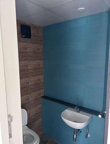 Bathroom in 1 BHK Apartment at Lodha Crown Quality Homes, Majiwada – for Rent