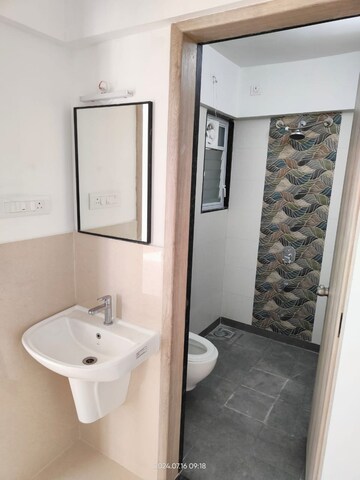 Bathroom in 2 BHK Apartment at Shree Venkatesh Graffiti Glover, Keshav Nagar – for Rent