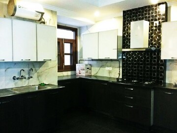 Kitchen in 4 BHK Builder Floor at Greater Kailash I – for Rent
