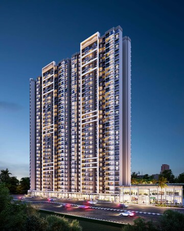 2 BHK Apartment – Exterior View View at Sunraj Solitaire, Dombivli East - for Sale