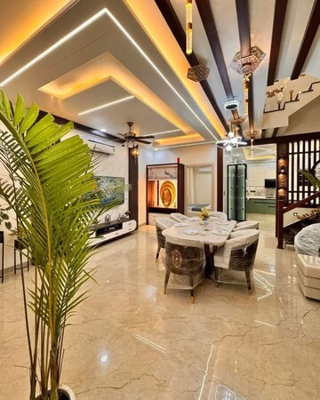 5 BHK Independent House – Exterior View View at Mansarovar Extension - for Sale