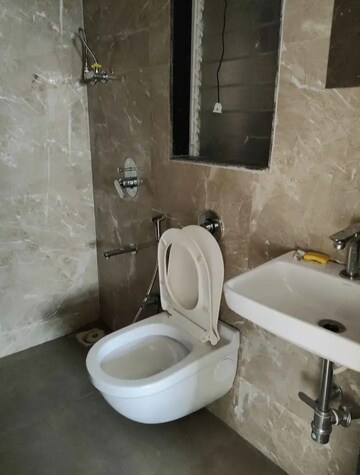 Bathroom in 1 BHK Apartment at Abhyudaya Star Right Heights, Kannamwar Nagar – for Rent