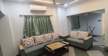 Living Room in 1 BHK Apartment at Mahape – for Rent