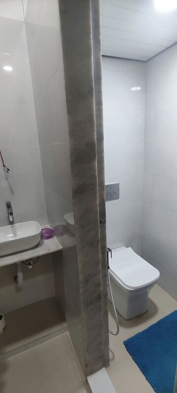 Bathroom in 1 BHK Apartment at Mahape – for Rent
