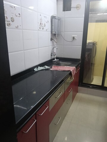 Kitchen in 1 BHK Apartment at Mahape – for Rent