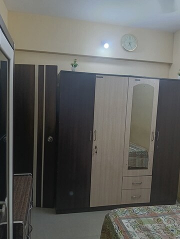 Master Bedroom in 1 BHK Apartment at Mahape – for Rent