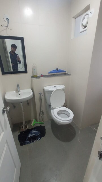 Bathroom in Studio Apartment at DAH Greentech NX Corporate Suites, Tech Zone 4 Greater Noida – for Rent