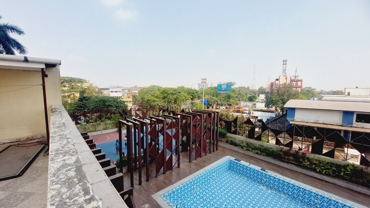 Balcony, mahadeo-om-skylark 3 Bedroom 3288 Sq.Ft. Apartment In Bt Road Kolkata 8323685