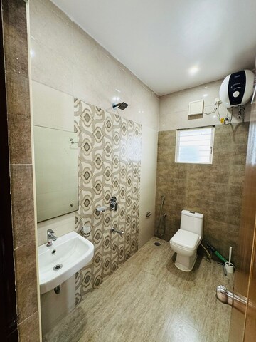 Bathroom in 3 BHK Apartment at Jain Srikar Auroville, Hi Tech City – for Rent