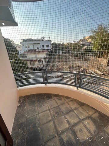 Balcony in 4 BHK Apartment at Burj Banjara, Banjara Hills – for Rent