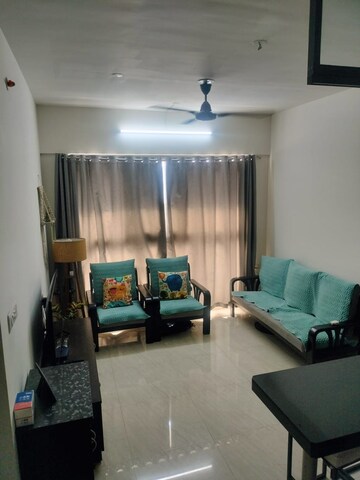 Living Room in 2 BHK Apartment at Lodha Crown Quality Homes, Majiwada – for Rent
