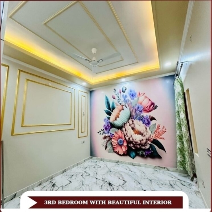 Bedroom, gomti nagar 3 Bedroom 1550 Sq.Ft. Independent House In Gomti Nagar Lucknow 8323811