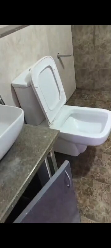 Bathroom in 3 BHK Apartment at Salarpuria Sattva Opus, Tumkur Road – for Rent