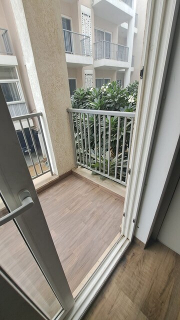 Balcony in 2 BHK Builder Floor at Ace Palm Floors, Sector 89 – for Rent