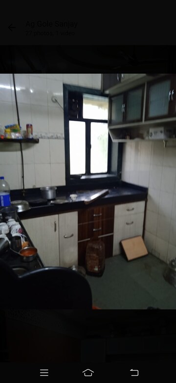 Kitchen in 1.5 BHK Apartment at Rajmudra CHS Samata Nagar, Samata Nagar – for Rent