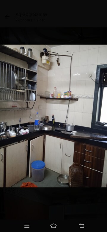 Kitchen in 1.5 BHK Apartment at Rajmudra CHS Samata Nagar, Samata Nagar – for Rent