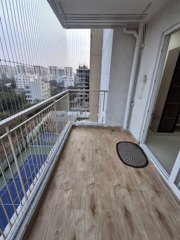 Balcony in 3 BHK Apartment at INDIS Viva City, Kondapur – for Rent